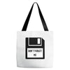 Don't Forget Me Disk Tote Bags