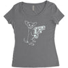 armed chihuahua ox827 best trending Women's Triblend Scoop T-shirt