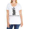 you shall not pass 2 Ladies Curvy T-Shirt