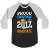Class of 2017 Proud Pawpaw Graduation 3/4 Sleeve Shirt