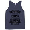 Super Cool Pops Of A Freaking Awesome Grandson Tank Top