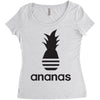 Pineapple Women's Triblend Scoop T-shirt