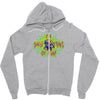 i'm skeletons of fun Zipper Hoodie