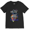 who loves rotweiller V-Neck Tee