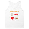 How To Live A Happy Life Tank Top