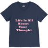 life is all V-Neck Tee