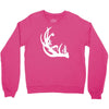 deer antler with buck forest Crewneck Sweatshirt