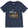 I Want To Leave V-Neck Tee