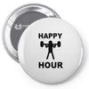 happy hour Pin-back button