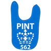 british pint funny Baby Bibs