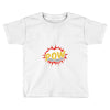 POW! Funny Explosion Cartoon Toddler T-shirt
