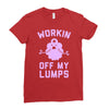 vintage dg506 workin off my lumps best trending Ladies Fitted T-Shirt
