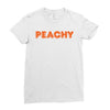 Peachy Ladies Fitted T-Shirt