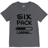 six pack loading V-Neck Tee