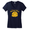 i have the body of a god Women's V-Neck T-Shirt