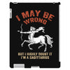 i may be wrong but i highly doubt it i'm a sagittarius iPad 3 and 4 Case
