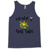 world's best sister with flowers Tank Top