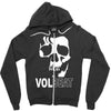 volbeat danish rock band cool skull Zipper Hoodie