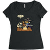 duck slap! Women's Triblend Scoop T-shirt