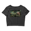 dinosaur attack Crop Top