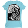 death before decaf Ladies Fitted T-Shirt