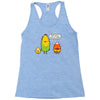 so corny Racerback Tank