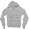 space ni invaders Zipper Hoodie