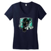sadako Women's V-Neck T-Shirt