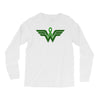 liver cancer wonder woman Long Sleeve Shirts