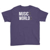 music on world off Youth Tee
