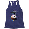 who loves papillon Racerback Tank
