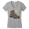 adventure boot Women's V-Neck T-Shirt