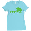 comma chameleon Ladies Fitted T-Shirt