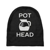 pot head coffee lover Baby Beanies