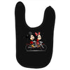 biking down main street Baby Bibs