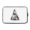 illuminati pizza Laptop sleeve