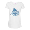 you cell not pass Maternity Scoop Neck T-shirt