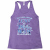 i have two tıtles aunt and dogmom an i rock them both flowers Racerback Tank