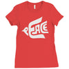 peace dove Ladies Fitted T-Shirt