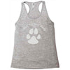paw pun for pet lovers Racerback Tank