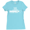 mens fart loading Ladies Fitted T-Shirt