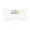 lightsaber rainbow License Plate