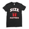 size matters Ladies Fitted T-Shirt
