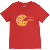 pizza pie chart V-Neck Tee