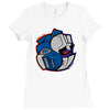 one shall stand, one shall fall Ladies Fitted T-Shirt