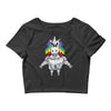 Gym Unicorn Crop Top