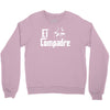el compadre   the godfather in spanish espanol movie symbol mexcian te Crewneck Sweatshirt