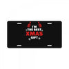 xmas gift the best License Plate