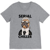 serial chiller V-Neck Tee