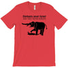 elephants never forget and they never forgive t shirt funny mens tee n T-Shirt